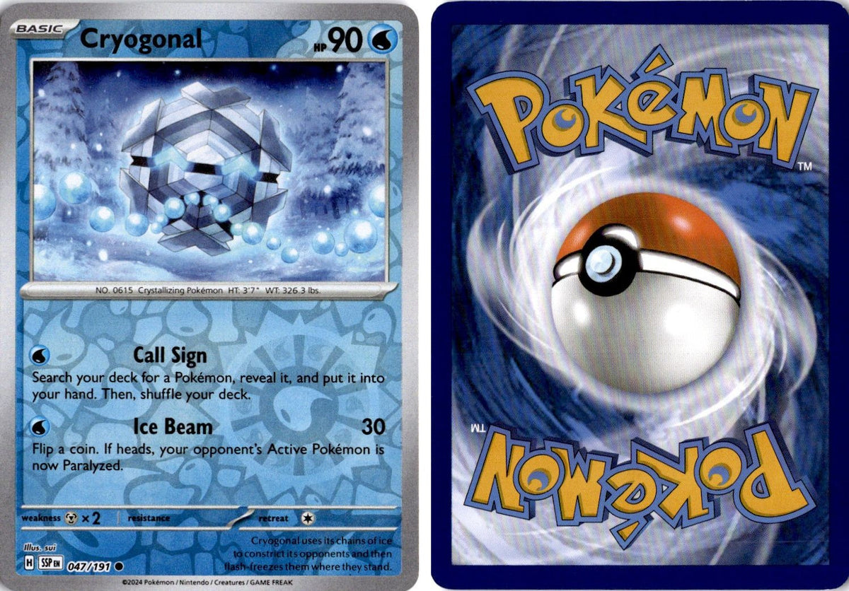 Front + Back scan | Near Mint / English / Reverse Holofoil