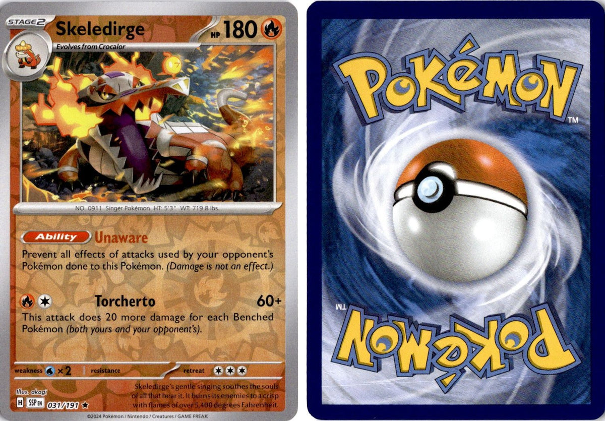 Front + Back scan | Near Mint / English / Reverse Holofoil
