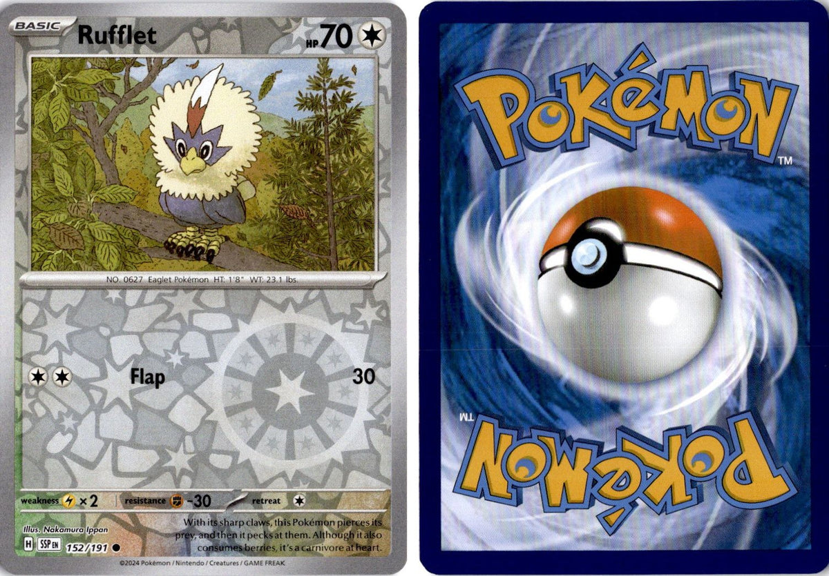 Front + Back scan | Near Mint / English / Reverse Holofoil