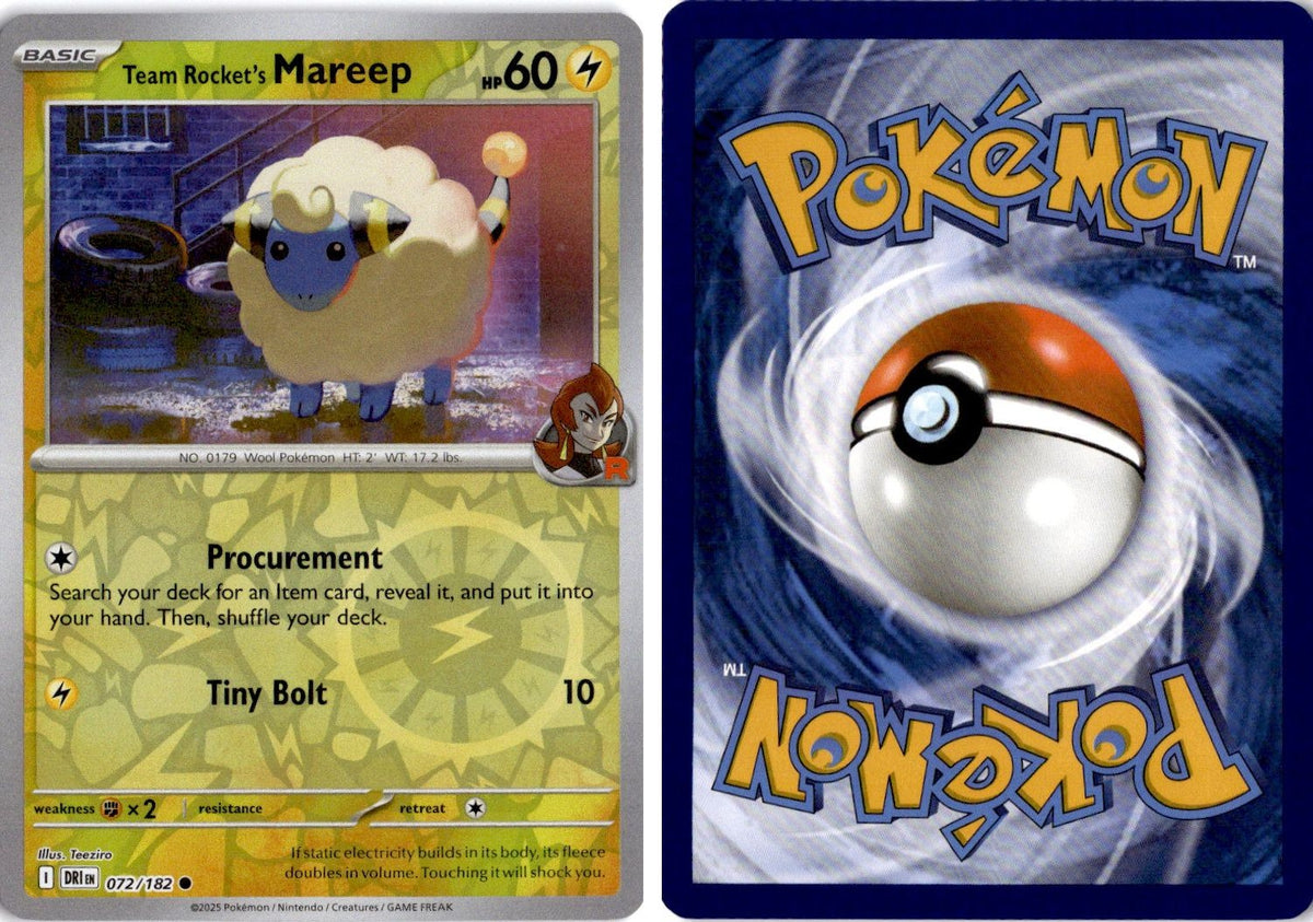 Front + Back scan | Near Mint / English / Reverse Holofoil