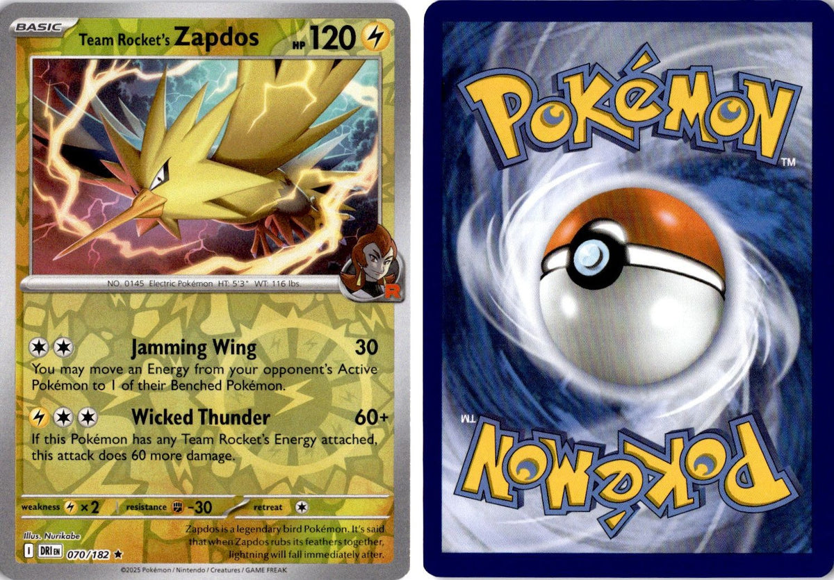 Front + Back scan | Near Mint / English / Reverse Holofoil