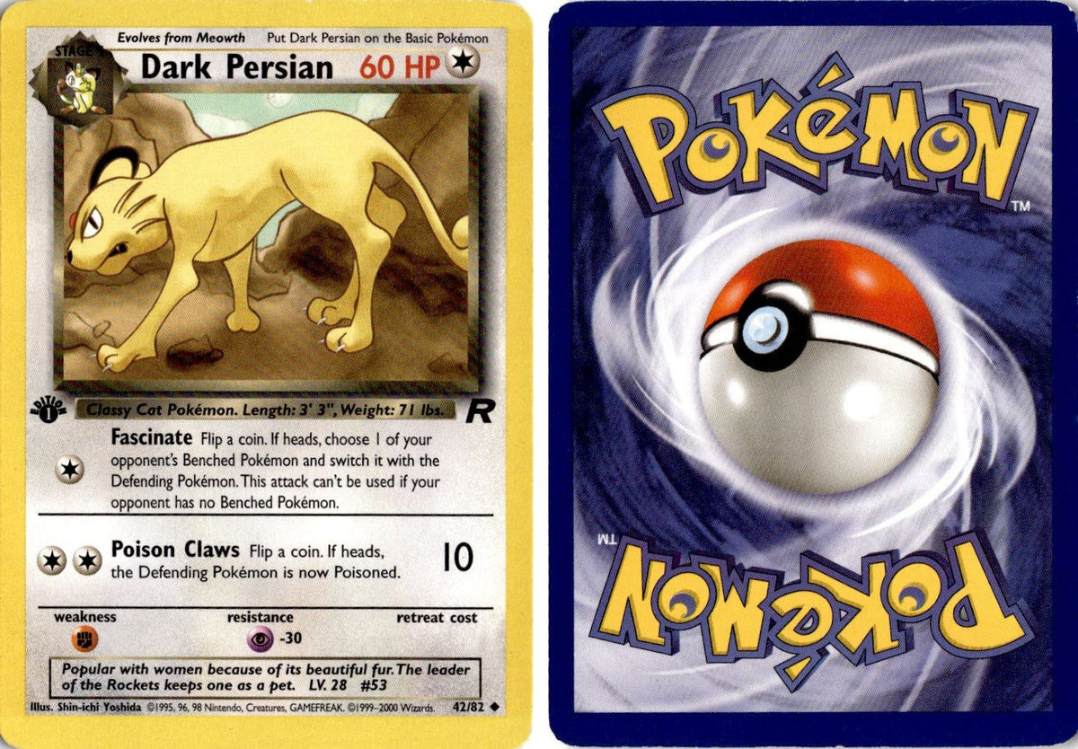 Front + Back scan | Lightly Played / English / 1st Edition