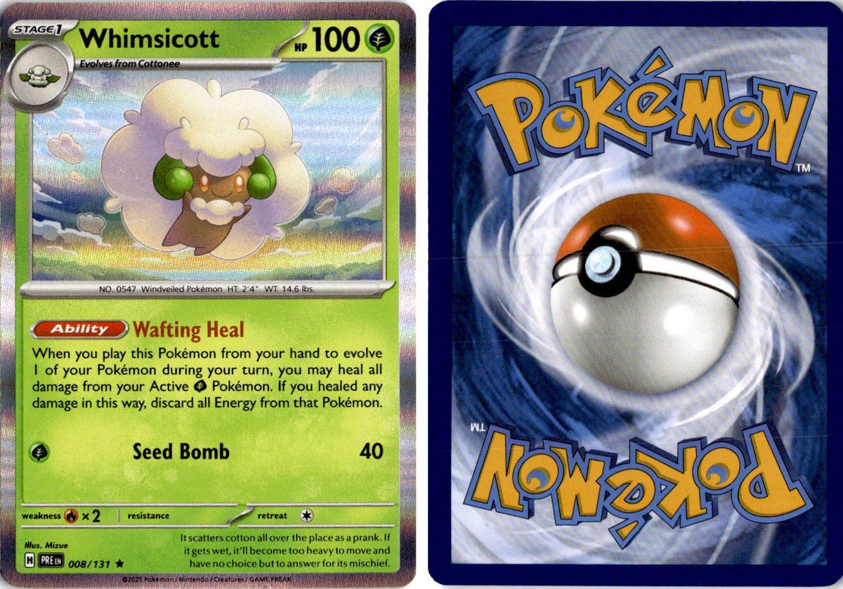 Front + Back scan | Near Mint / English / Holofoil