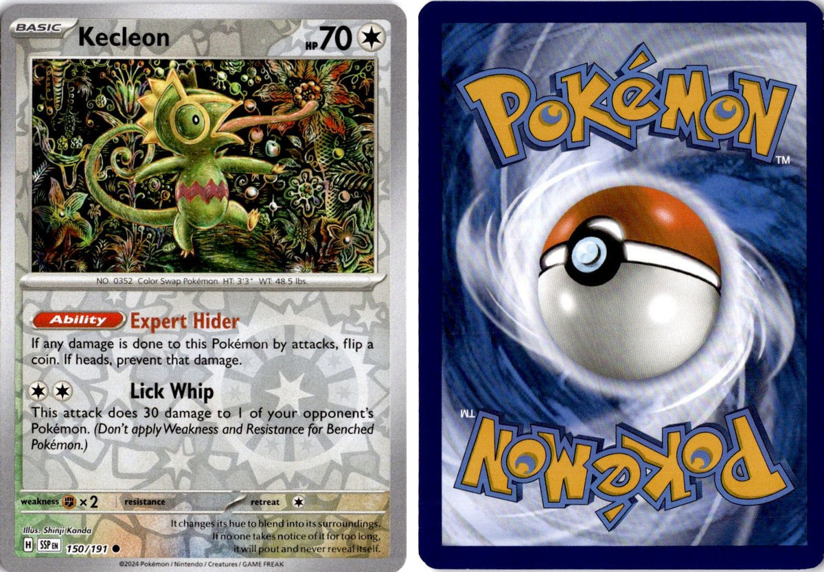 Front + Back scan | Near Mint / English / Reverse Holofoil