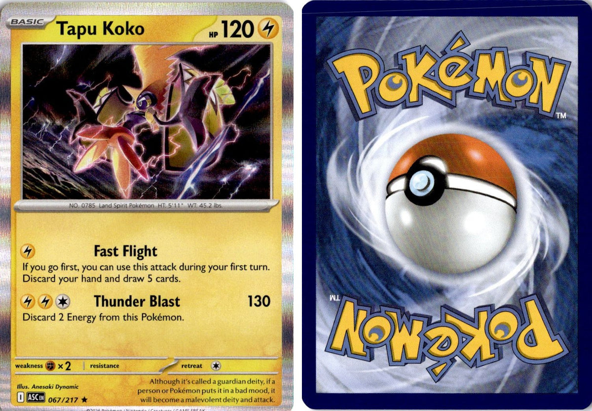 Front + Back scan | Near Mint / English / Holofoil
