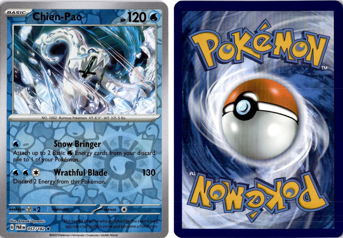 Front + Back scan | Near Mint / English / Reverse Holofoil