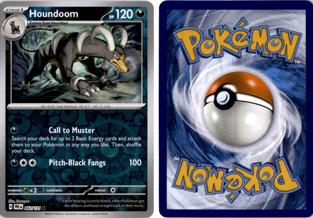 Front + Back scan | Near Mint / English / Reverse Holofoil