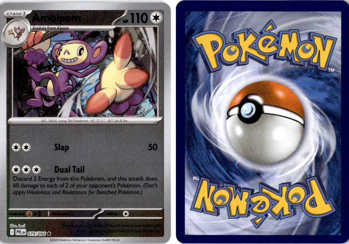 Front + Back scan | Near Mint / English / Reverse Holofoil