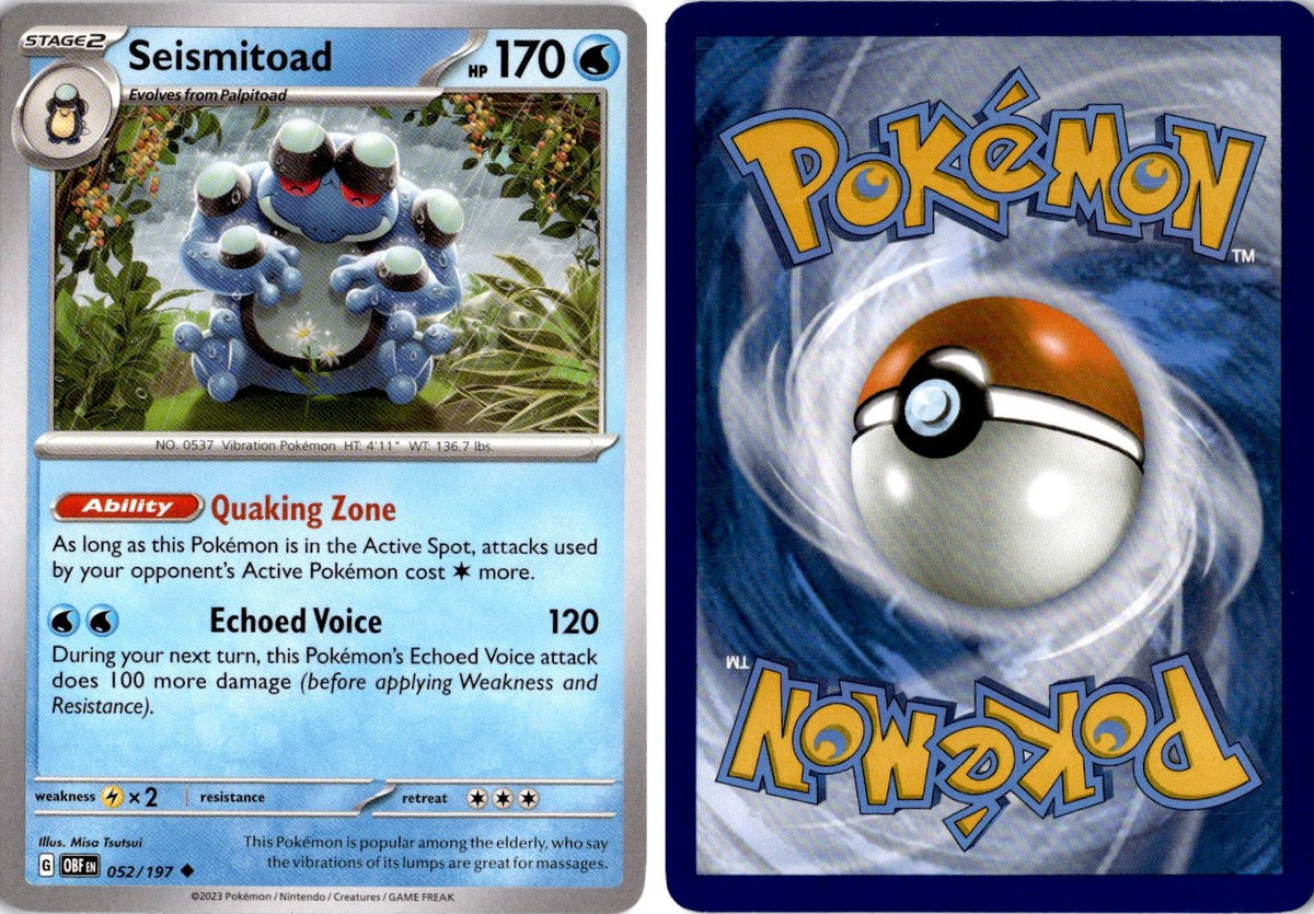 Front + Back scan | Near Mint / English / Normal