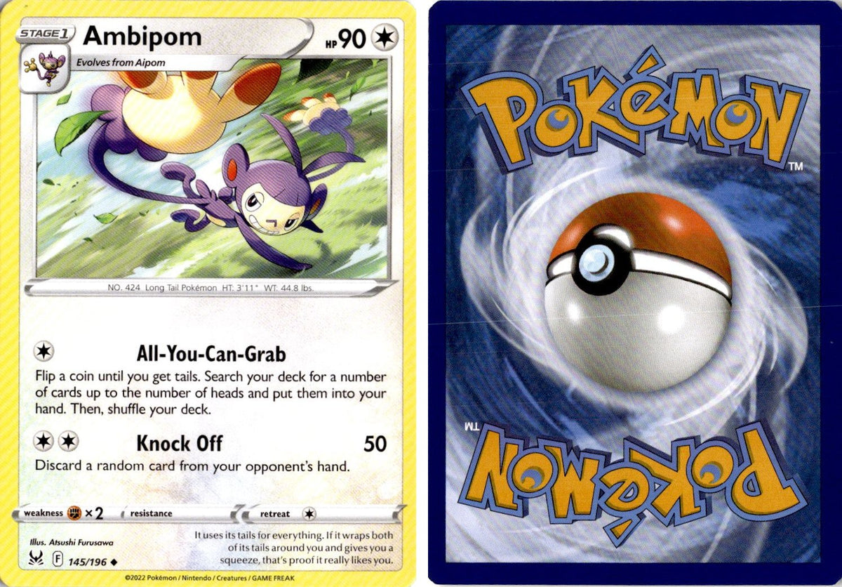 Front + Back scan | Near Mint / English / Normal