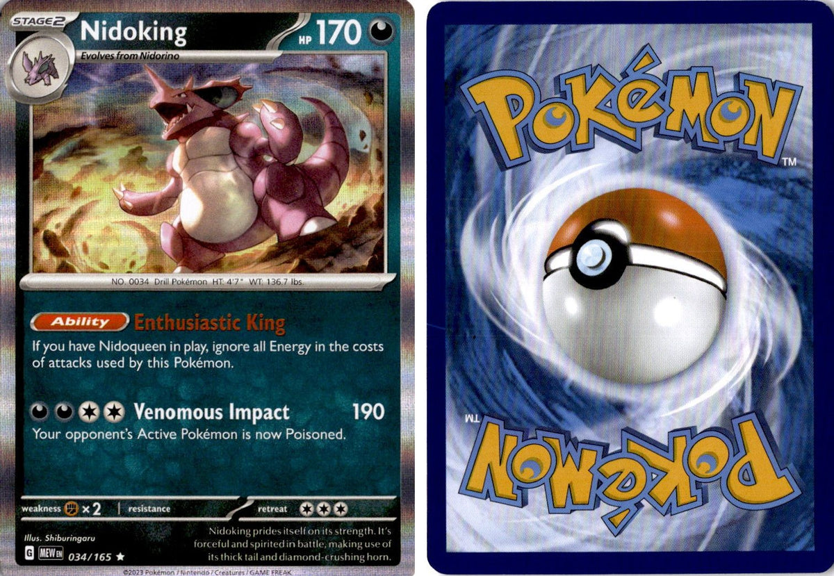 Front + Back scan | Near Mint / English / Holofoil