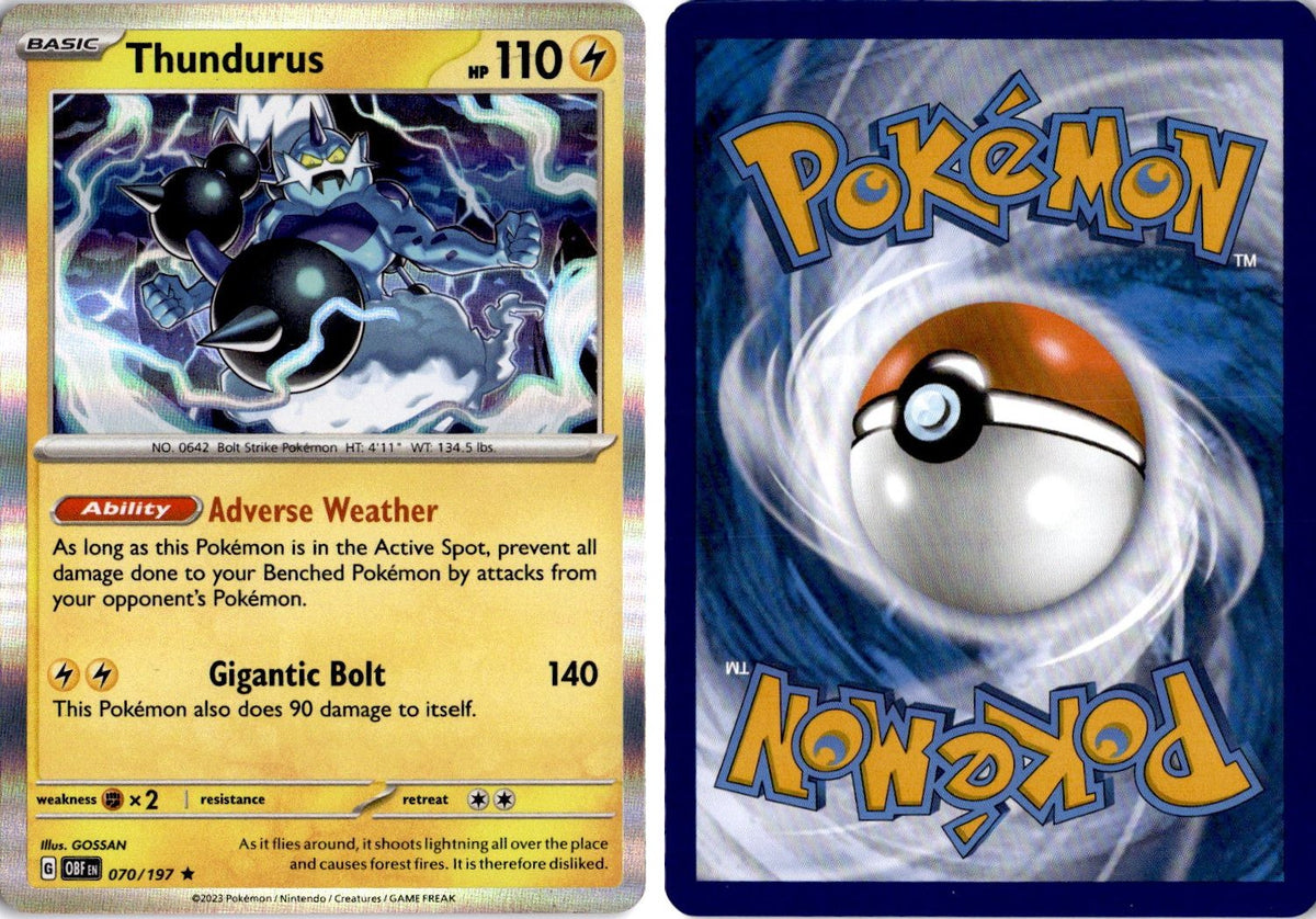 Front + Back scan | Near Mint / English / Holofoil