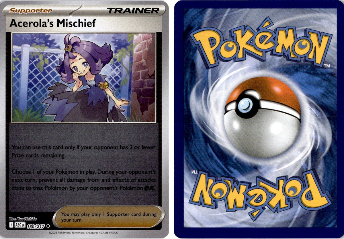 Front + Back scan | Near Mint / English / Reverse Holofoil
