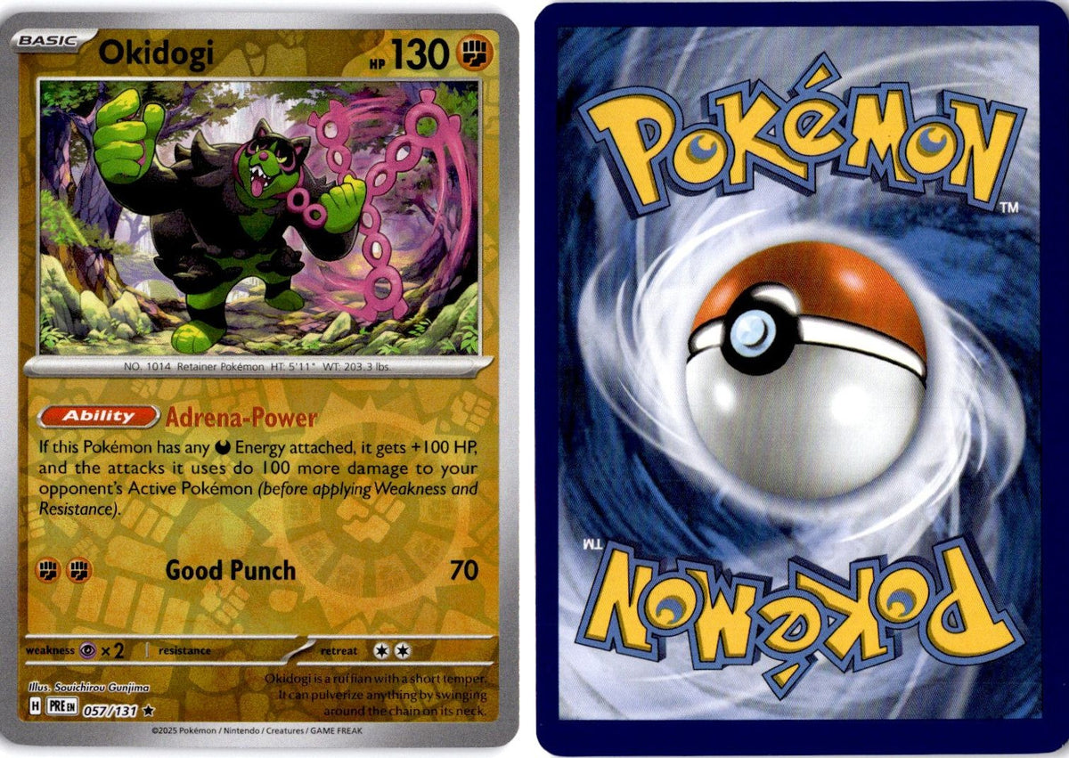 Front + Back scan | Near Mint / English / Reverse Holofoil