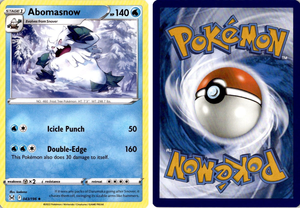 Front + Back scan | Near Mint / English / Normal