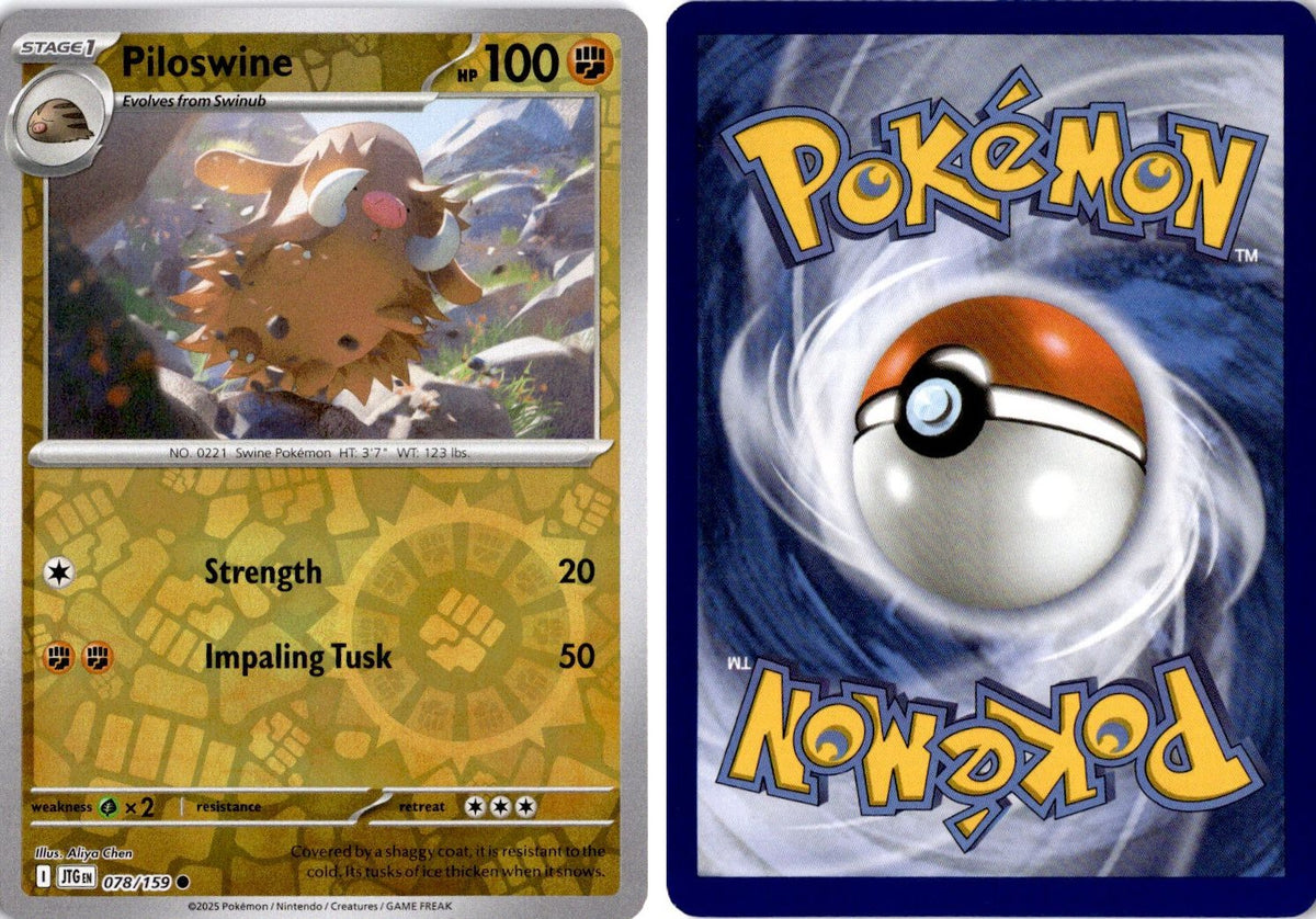 Front + Back scan | Near Mint / English / Reverse Holofoil