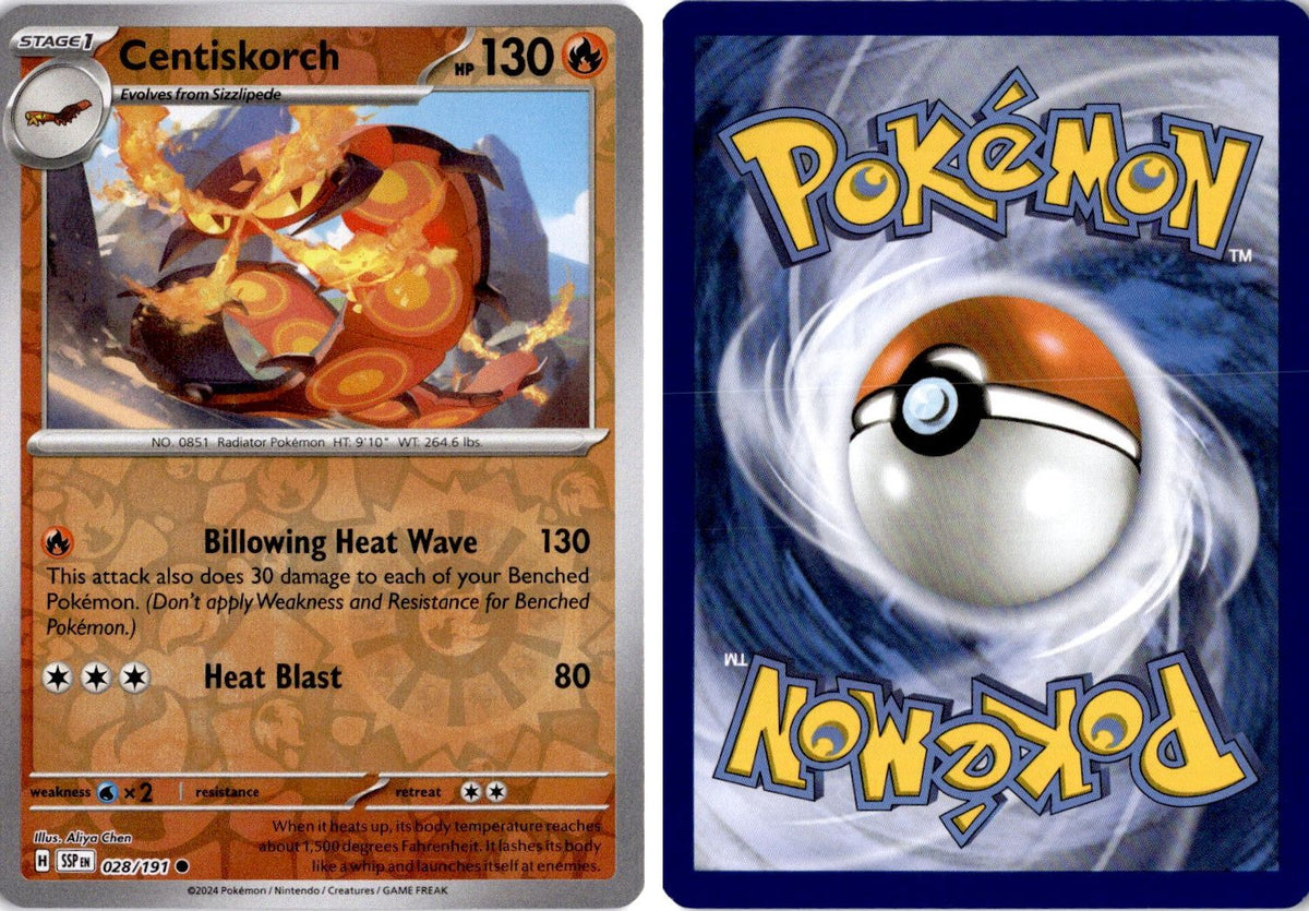 Front + Back scan | Near Mint / English / Reverse Holofoil