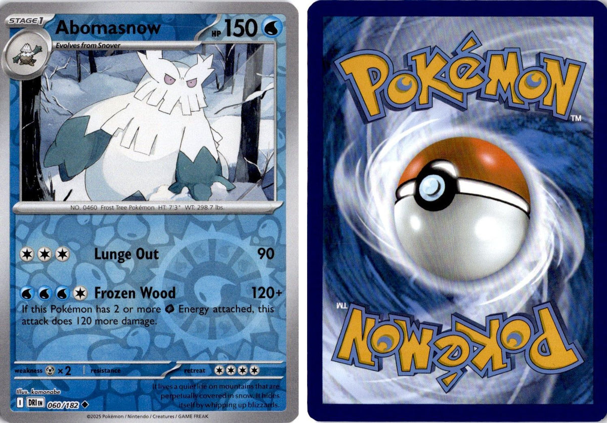 Front + Back scan | Near Mint / English / Reverse Holofoil