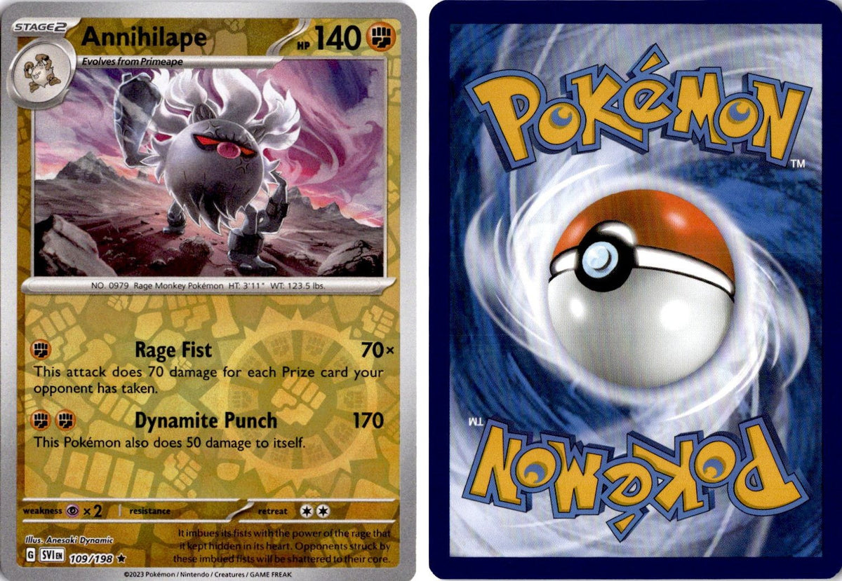 Front + Back scan | Near Mint / English / Reverse Holofoil