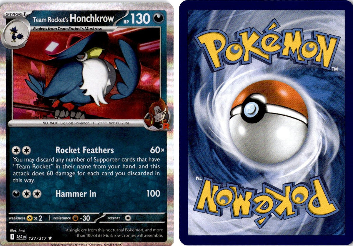 Front + Back scan | Near Mint / English / Holofoil